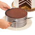 AussieSuperStore Homeware Supplies 9" to 12" Adjustable Stainless Steel Layer Cake Slicer 9to12 Adjustable Stainless Steel Layer Cake Slicer | Cake Ring Cutter BKCAKESLICER